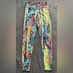 Psychedelic leggings size S